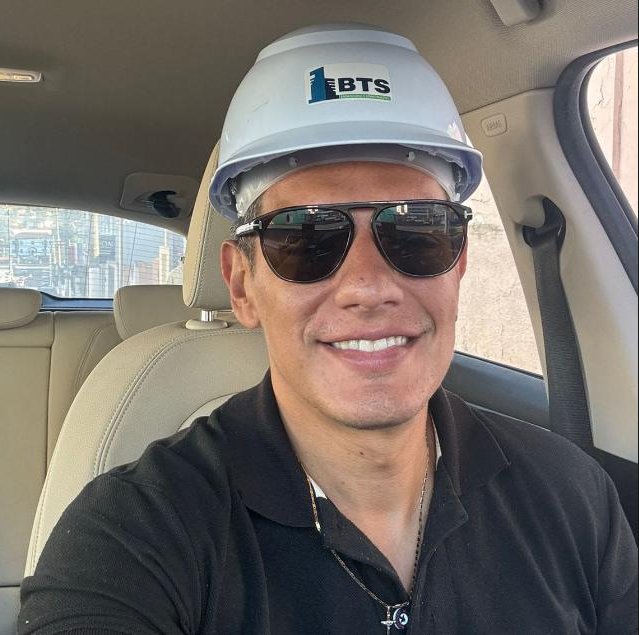 Eng. Civil Brenno Thiago, responsável técnico da BTS Engenharia