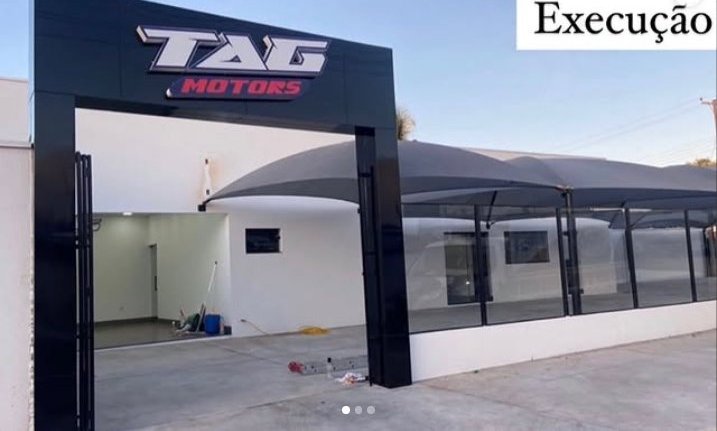 Fachada da TAG Motors construída